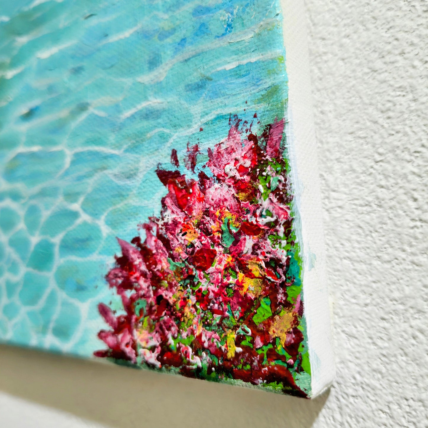 Angolo d'Estate – Pittura Astratta Originale