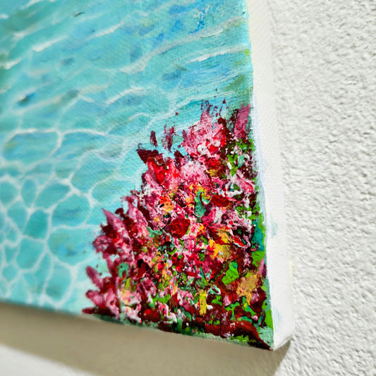 Angolo d'Estate – Pittura Astratta Originale