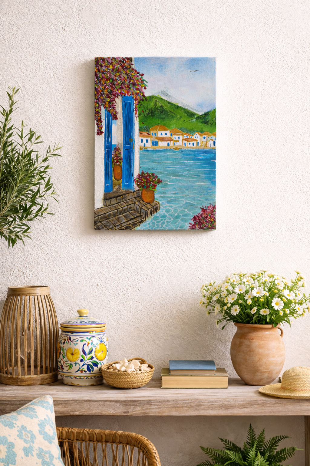 Angolo d'Estate – Pittura Astratta Originale