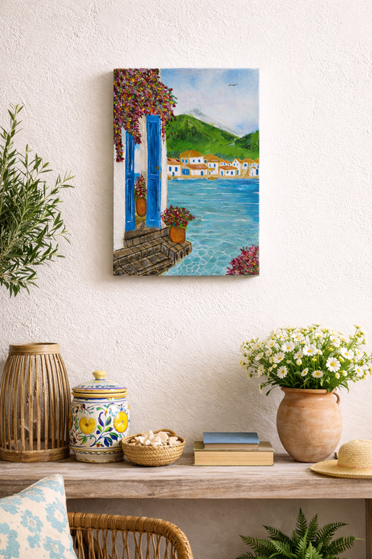 Angolo d'Estate – Pittura Astratta Originale