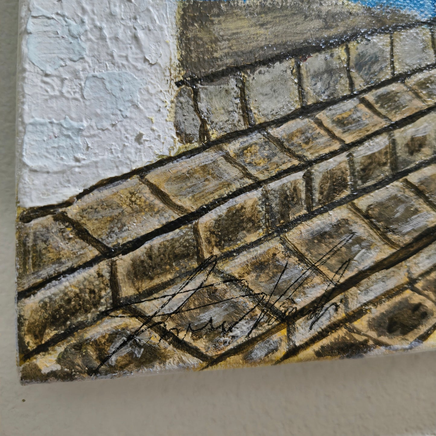 Angolo d'Estate – Pittura Astratta Originale